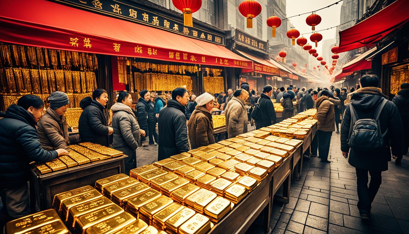 Chinese Flock to Gold Amid Stock & Property Decline