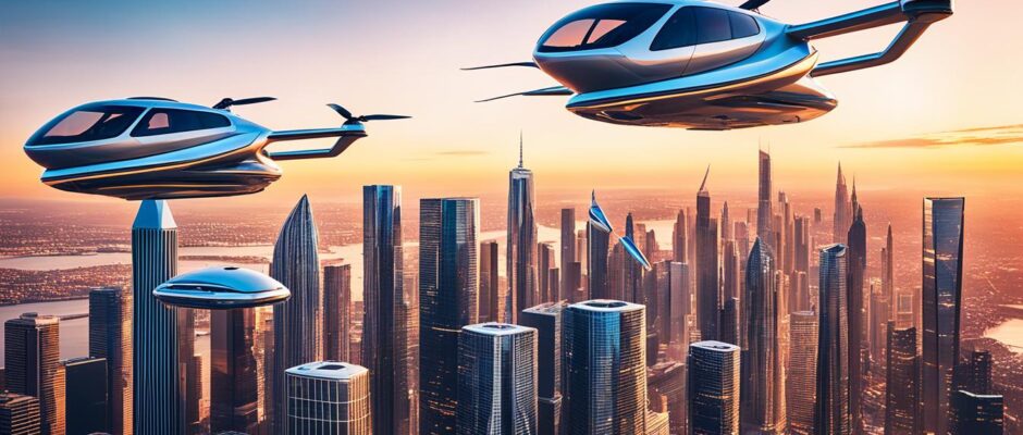 Flying Taxis. Future Commute.  Cuts Travel time from 3 hours to 20 Minutes