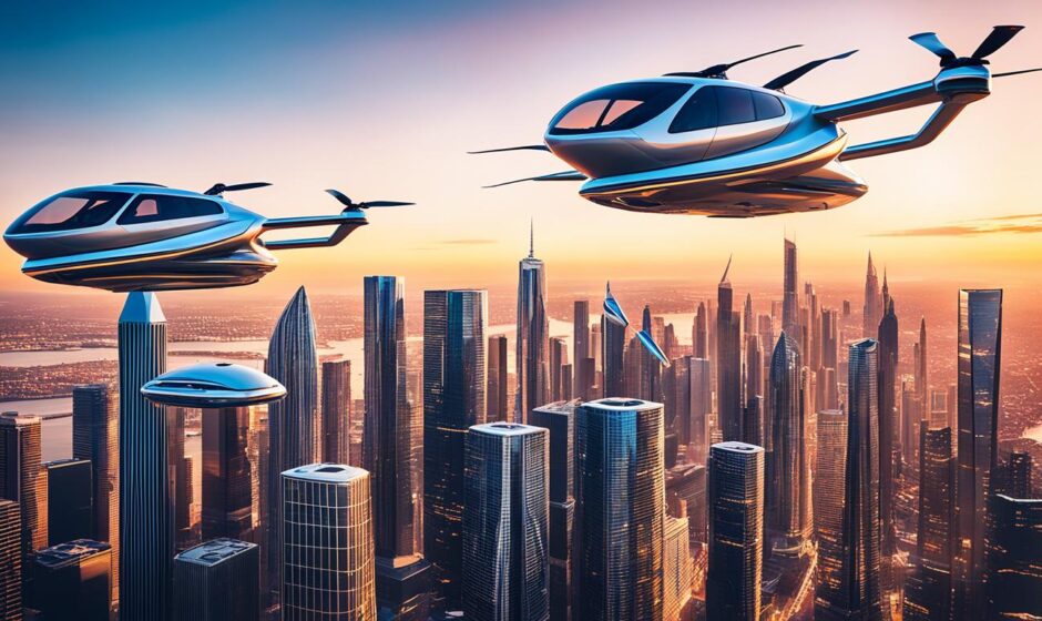 Flying Taxis. Future Commute.  Cuts Travel time from 3 hours to 20 Minutes