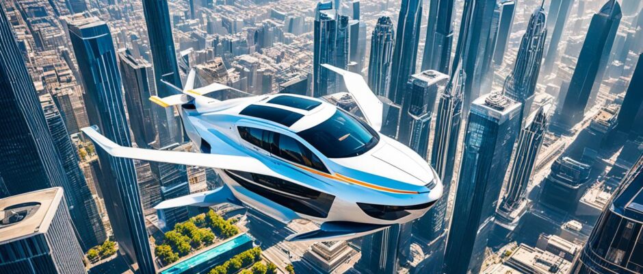 Flying Taxis. Future Commute.  Cuts Travel time from 3 hours to 20 Minutes