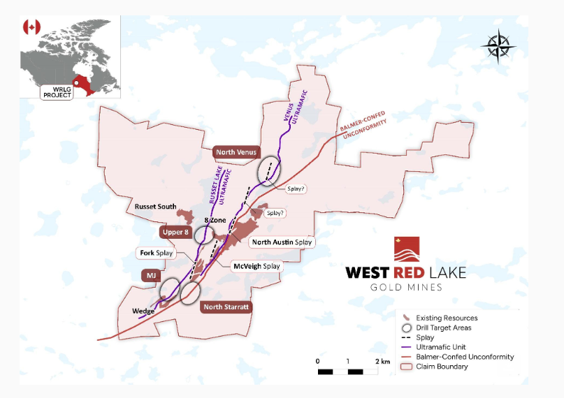 West Red Lake Gold Intercepts 44.17 g/t Au over 1.3m and 20.63 g/t Au over 0.5m at Upper 8 Target – Madsen Property